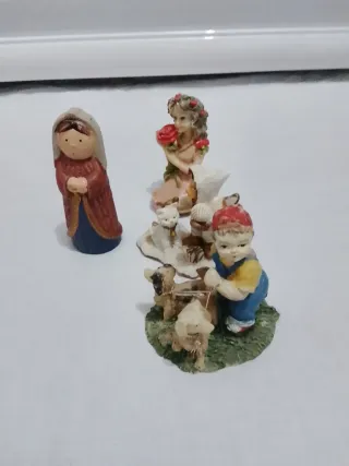 Figuras decorativas de resina