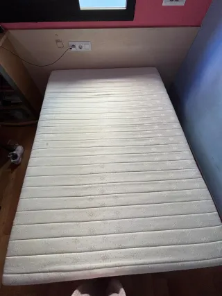 Colchón y somier 135x190