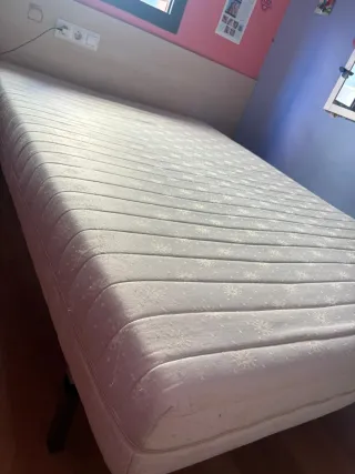 Colchón y somier 135x190