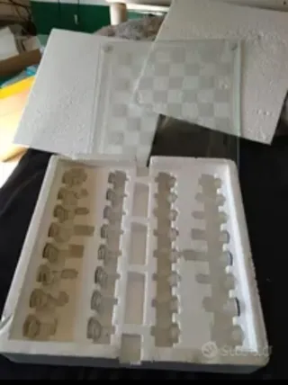 Scacchiera in Vetro Marco Polo - Elegante Nuova