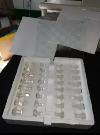 Scacchiera in Vetro Marco Polo - Elegante Nuova