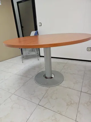 Mesa redonda madera 1.20m