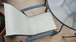 Mesa y 4 Sillas para Exterior