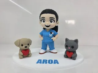 Figura personalizada 3d.