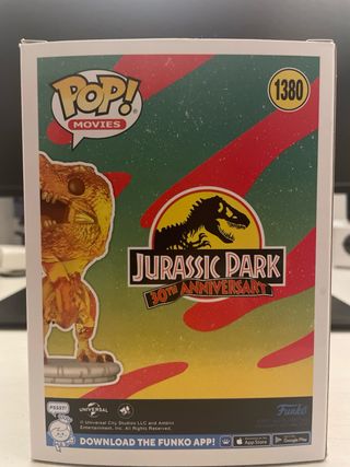 Funko Pop Tyrannosaurus Rex 1380 Jurassic Park