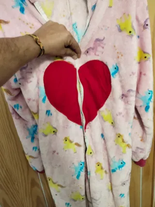 Pijama Unicornio Rosa Talla Única