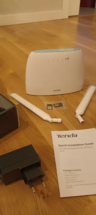 Router wifi Tenda AC1200 4G09 LTE 4G+ Doble banda