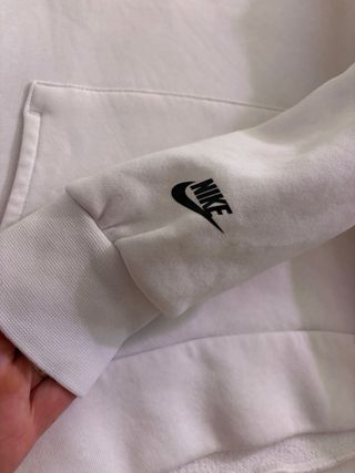 Felpa Nike Sportswear Phoenix Fleece Bianca