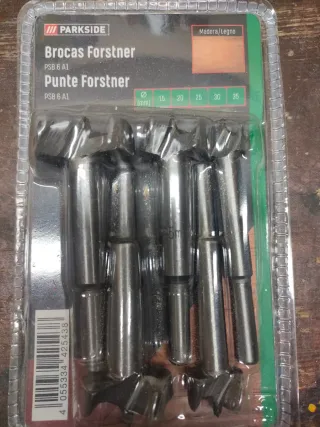 Brocas Forstner Parkside PSB 6 A1 (5 uds)