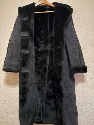 Abrigo largo negro