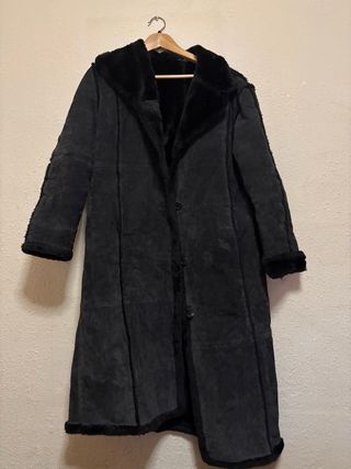Abrigo largo negro