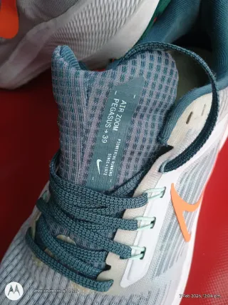 Scarpe Nike Air Zoom Pegasus 39 Grigio Arancione