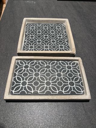 Vassoi decorativi per ingresso per chiavi