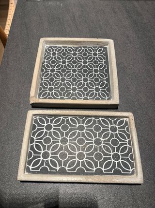 Vassoi decorativi per ingresso per chiavi