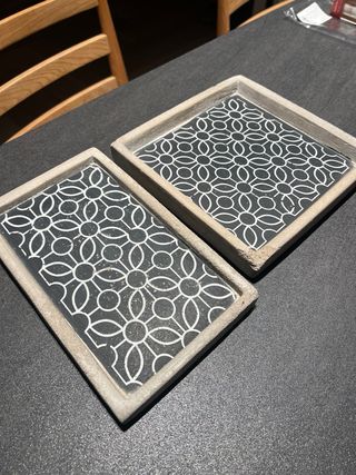 Vassoi decorativi per ingresso per chiavi