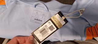 Chándal Real Madrid Adidas Talla M Azul/Naranja