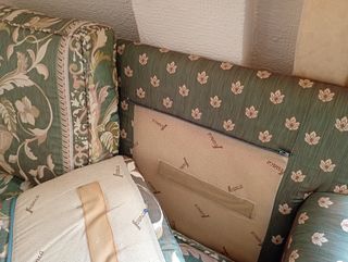 Sofá de 2 plazas estilo antiguo