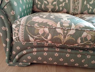 Sofá de 2 plazas estilo antiguo