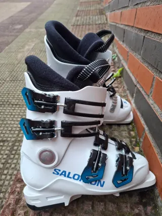 Botas de esquí Salomon blancas