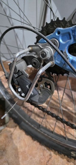 Bicicleta de montaña de aluminio