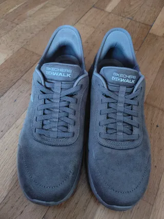 Zapatillas Skechers Slip-In Talla 40 Gris