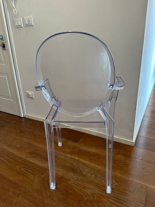 Set 4 Sedie Design Trasparente