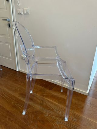 Set 4 Sedie Design Trasparente