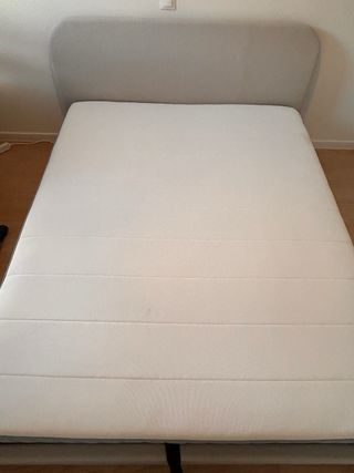 Canapé Maisons du Monde + colchón Vesteröy Ikea 16