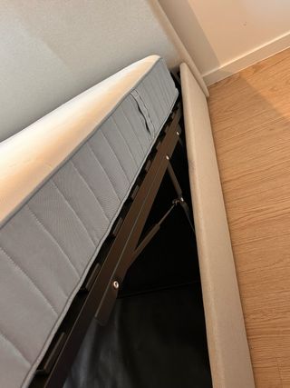 Canapé Maisons du Monde + colchón Vesteröy Ikea 16