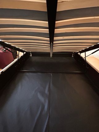 Canapé Maisons du Monde + colchón Vesteröy Ikea 16