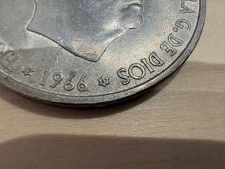 25 Monedas 100 Pesetas 1966 *66 *67 y *68