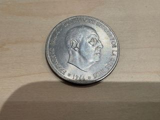 25 Monedas 100 Pesetas 1966 *66 *67 y *68