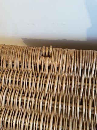 Baúl mimbre. No envíos