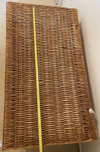 Baúl mimbre. No envíos