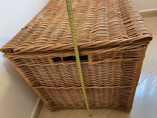 Baúl mimbre. No envíos