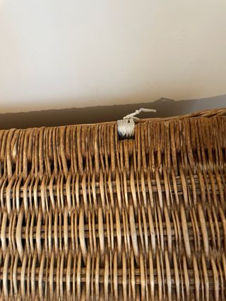 Baúl mimbre. No envíos