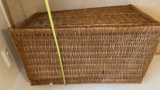 Baúl mimbre. No envíos