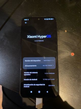 Xiaomi Redmi Note 11 Negro