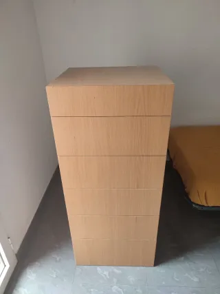 Cajonera de madera 6 cajones
