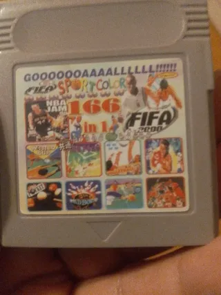 FIFA 166 in 1 Sport Color Game Boy