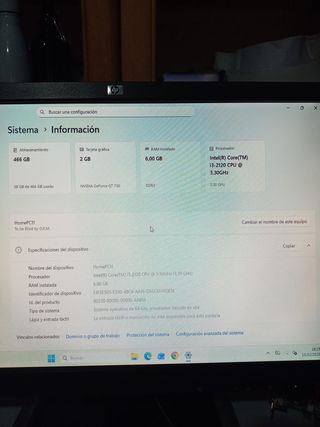 Ordenador sobremesa ocasión