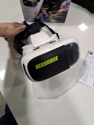 HEROMASK Gafas Realidad Virtual + Videojuego Idiom