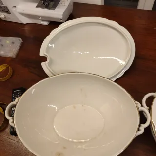 2 Zuppiere Vintage Ceramica SCI Laveno