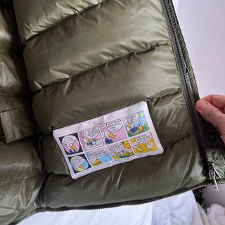 Chaqueta Moncler Pana Marrón