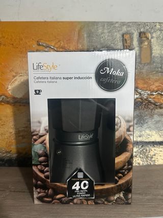 Cafetera Italiana Super Inducción LifeStyle 9 Taza