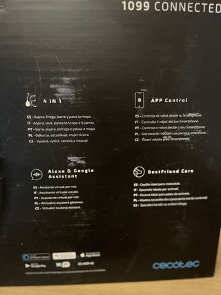 Cecotec Conga 1099 connected Robot Aspirador