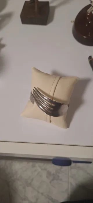 Pulsera Beige y Plateada