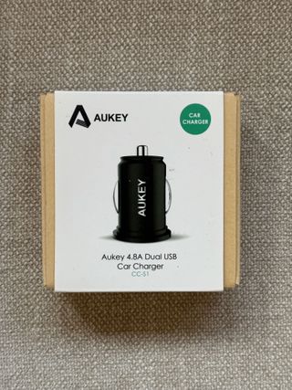 Cargador Coche AUKEY 4.8A Dual USB