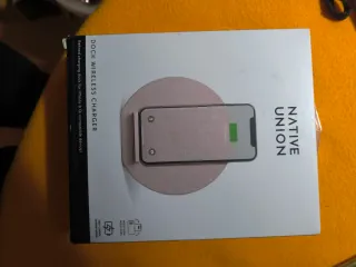 Cargador Inalámbrico Native Union Rosa