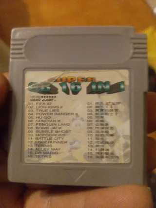 Cartuccia Super 16 in 1 Nintendo